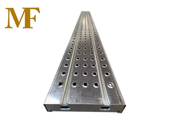 Échafaudage Plaque d'acier galvanisé métal Échafaudage d'acier Planches d'échafaudage métallique