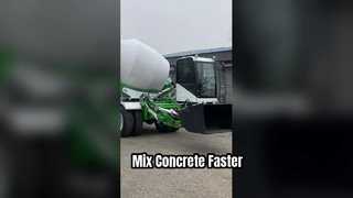Présentez le nouveau camion de mélangeur concret de chargement d'individu de conception de 85KW 3.5CBM pour vous