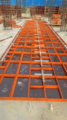 En acier cadre contreplaqué en carton en forme 1200*600 mm pour mur en béton