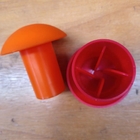 # 2 - # 5 Cap de champignon en plastique réparateur du marché australien Cap de protection en plastique réparateur de 56 mm de hauteur