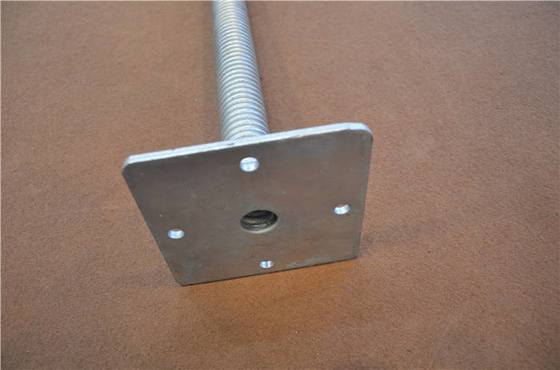 Jack à vis pour échafaudage de construction pour une durabilité à long terme et une résistance à la corrosion