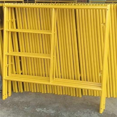 Capacité de chargement de 5 tonnes Échafaudage antidérapant Cadre résistant à la rouille Assemblage facile pour le chantier de construction