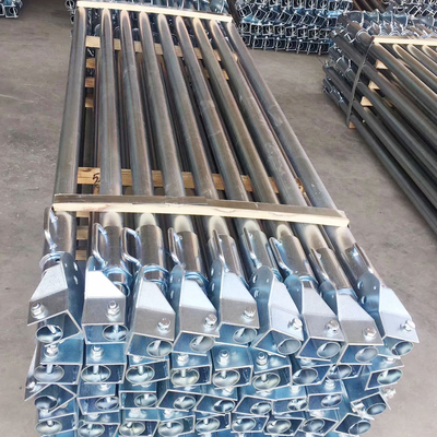 235*147*4mm Props en acier réglable avec finition de surface galvanisée
