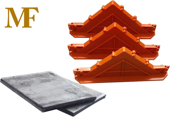 Dowels diamants orange 6 mm Manche et dowel en acier pour la dalle de béton
