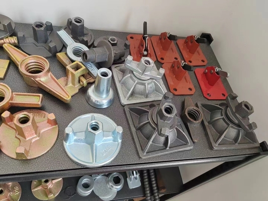 Noix d'aile galvanisée à haute résistance pour les accessoires de coffrage de construction en béton