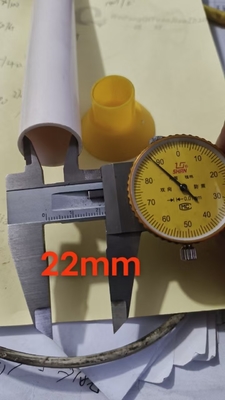 Tuyaux en plastique en PVC D22mm avec cônes en plastique pour les coffrages à tiges