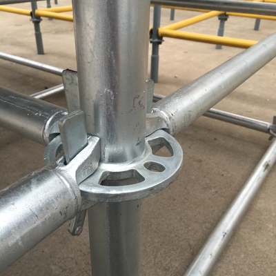 48Système d'échafaudage de.3 mm Vertical Standard Ringlock pour la construction