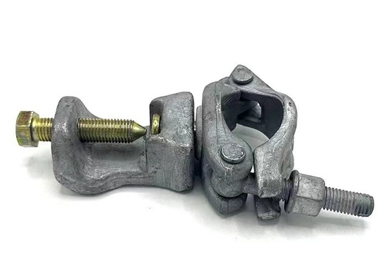 Couplings d'échafaudage en zinc pour rénovation de bâtiments Finition galvanisée blanche ou jaune