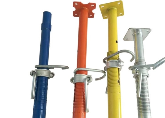 Largeur de rainure 14 mm Props d'acier réglables Acrow Heavy Duty ou Light Duty pour des performances stables et polyvalentes dans le bâtiment