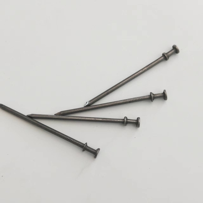 Polonais 6D 8D 16D brillants ongles à double tête galvanisés ongles à double tête