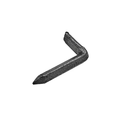 Galvanisé carré L type clou de 3,0 mm à 9,6 mm de diamètre de la tige fabriquée à partir de Q195/Q235 fil de fer