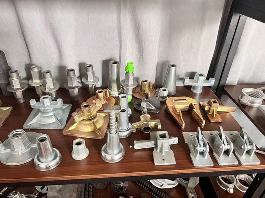 Accessoires de coffrage en acier galvanisé, cône en acier D15 pour la construction en béton