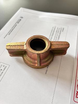 Accessoires de coffrage en acier galvanisé, cône en acier D15 pour la construction en béton