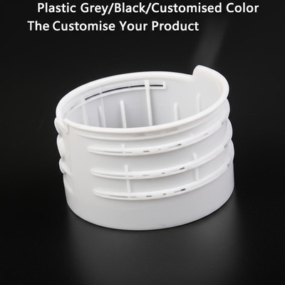 Plastique gris/noir/couleur personnalisée