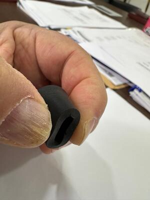 Plugs d'étanchéité en caoutchouc conique pour trous de construction de 18 mm