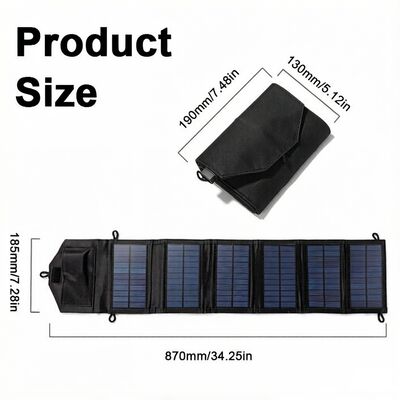Panneaux solaires chargeur Usb Portable pliable Mini Six tranches pliantes