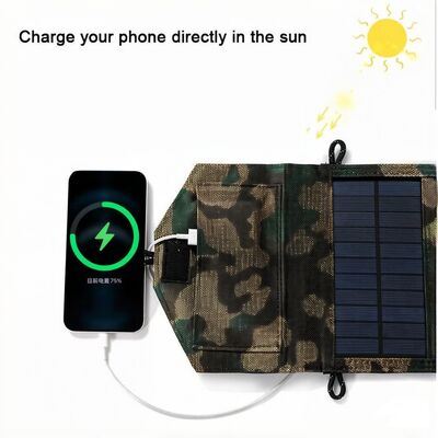 Panneaux solaires chargeur Usb Portable pliable Mini Six tranches pliantes