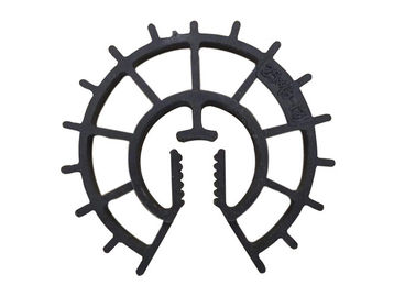 Entretoise en plastique solide de roue pour l'emballage de carton de Rebar de renfort