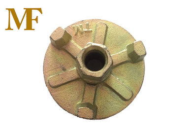 ecrou-papillon d'or de trois ancres des accessoires 16MM de système du coffrage 200kN