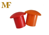 Chapeau de Rebar de sécurité chapeau en plastique de fil de champignon de chapeau de Rebar d'orange de 8mm - de 32mm