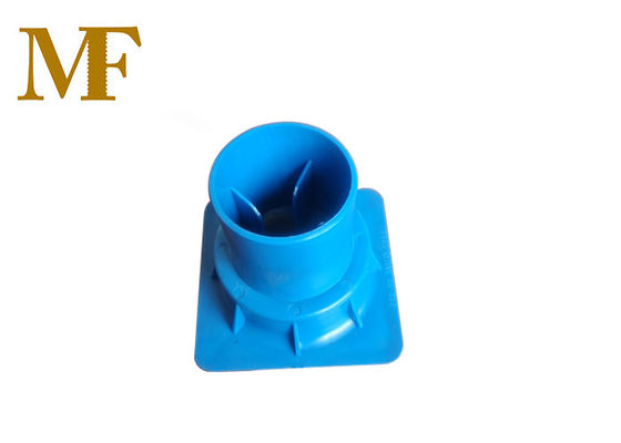 chapeaux de sécurité bleus de Rebar de 12-25mm avec la plaque d'acier