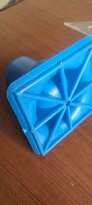 chapeaux de sécurité bleus de Rebar de 12-25mm avec la plaque d'acier