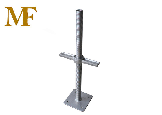 Matériel réglable de Jack Q235 de base d'échafaudage de Ringlock