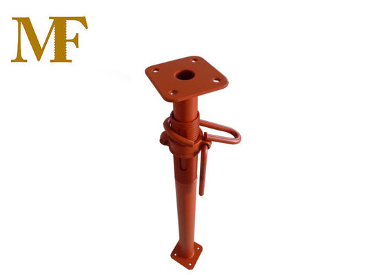 Supports métalliques galvanisés pour adultes, poteaux de soutien à vis, étais de maçon