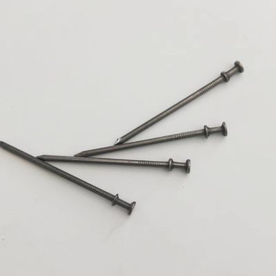 Polonais 6D 8D 16D brillants ongles à double tête galvanisés ongles à double tête