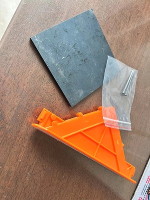 Couvercle à douille de diamants avec plaque MS et couvercle en plastique