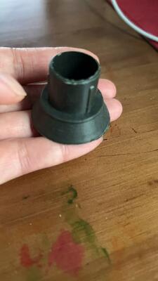 Cône d'étanchéité pour coffrage plastique D18, cône conique, barre en Z en PVC