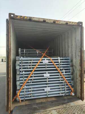 Téléscopes de support d'acier réglable d'échafaudage pour la construction de bâtiments