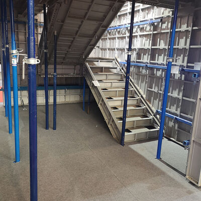 Étai télescopique robuste en acier de 4,5 m, étai Acrow réglable en acier, étai télescopique pour échafaudage