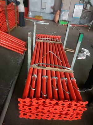 Puntales Acrow Prop réglable en acier support d'échafaudage Props Jack Steel Prix