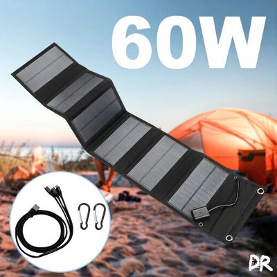 Panneaux solaires chargeur Usb Portable pliable Mini Six tranches pliantes