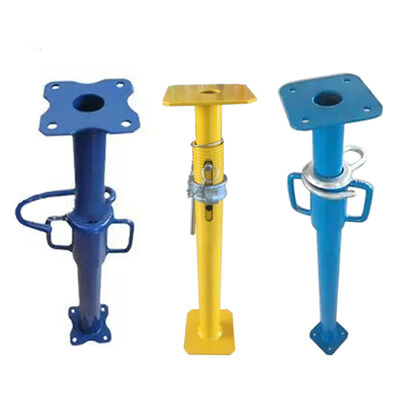Échafaudage réglable en hauteur, accessoires en acier, support durable, longue durée de vie